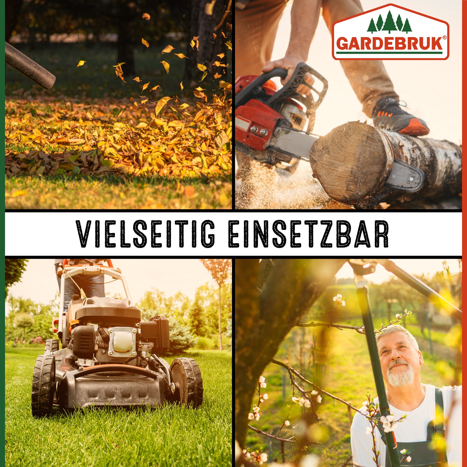 Gardebruk Gartenabfallsack 4er-Set je 500 Liter – Bild 3