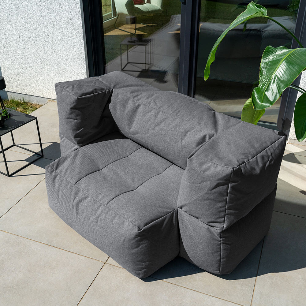 Home Deluxe 4058166313287 Sitzsack Anthrazit – Bild 4