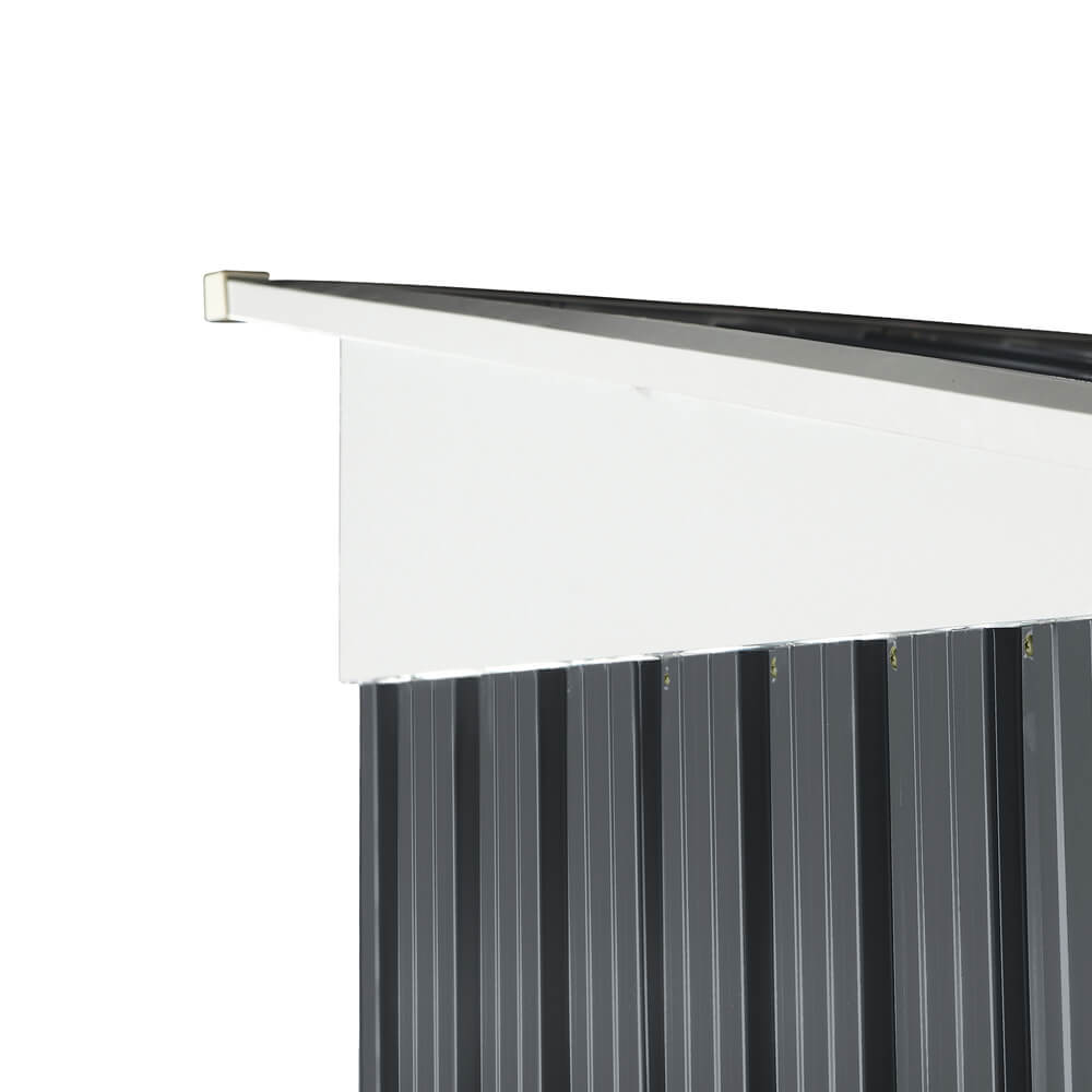 Geräteschuppen aus verzinktem Stahl BOHIO M - 195 x 184 cm – Bild 6