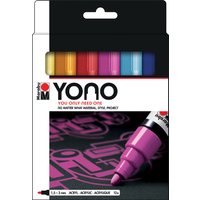 Marabu Acrylmarker, YONO, 1,5 - 3,0 mm, 12er Set – Bild 2