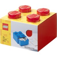LEGO Schubladenbox DESK DRAWER 4, 1 Schub, rot