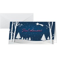 sigel Weihnachtskarte, Pop-up winter landscape, DIN lang – Bild 2