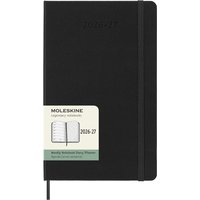 MOLESKINE Buchkalender 2026/2027, 18 Monate, L/A5, schwarz