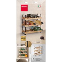 Metaltex SC-6465172 Flaschenregal York – Bild 2