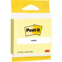 Post-it Haftnotizen notes, 76 x 76 mm, gelb, Blister – Bild 2