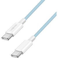LogiLink USB 2.0 Kabel, USB-C - USB-C Stecker, 1,0 m, blau