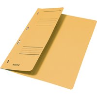 LEITZ Ösenhefter, DIN A4, Manilakarton, gelb, kaufmännische – Bild 2