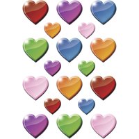 HERMA Sticker DECOR, Bunte Herzen – Bild 2