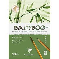 Clairefontaine Aquarellblock BAMBOO, DIN A4, 250 g/qm – Bild 2