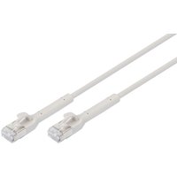 DIGITUS abwinkelbares Slim Patchkabel, Kat. 6A, F/FTP, 5,0 m