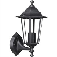 monzana Wandleuchte Wetterfest IP44 Blendarmes Glas E27 für Garten Einfahrt – Bild 2
