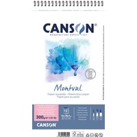 CANSON Aquarellblock, Montval, 160 x 284 mm, 300 g/qm – Bild 2