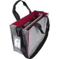 sigel Business-Filztasche Desk Sharing Bag Bicolor M, grau – Bild 2