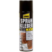 UHU Sprühkleber 3 in 1, wieder ablösbar, 500 ml Dose