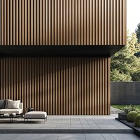 WPC Fassadenverkleidung DUVAR - 20m Teak