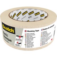 Scotch Krepp-Klebeband Basic, 48 mm x 50 m, beige