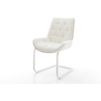 Freischwinger Taimi-Flex Bouclé Soft Beige Freischwinger flach Weiß