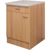 Unterschrank Nano Braun 60 x 85 x 57 cm – Bild 2