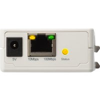 DIGITUS Fast Ethernet Printserver, parallel, weiß – Bild 2
