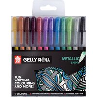 SAKURA Gel-Tintenroller Gelly Roll Metallic, 12er Etui – Bild 2
