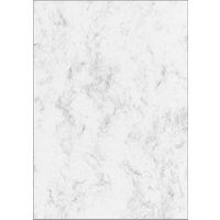 sigel Marmor-Papier, A4, 200 g/qm, Edelkarton, grau – Bild 2