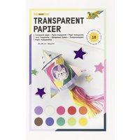 folia Transparentpapier, 200 x 300 mm, 10 Blatt im Umschlag