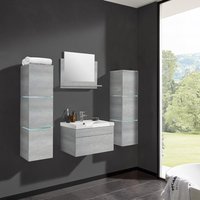 Home Deluxe 4058166164193 Badmöbelset Grau – Bild 2