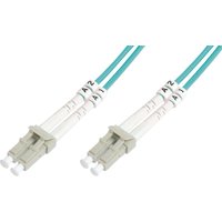 DIGITUS LWL Patchkabel, LC-Duplex - LC-Duplex, OM3, 5,0 m