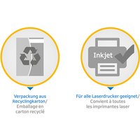 HERMA Wetterfeste Inkjet Folien-Etiketten, 97,0 x 42,3 mm