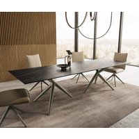 DELIFE Edge Esstisch Keramik rund