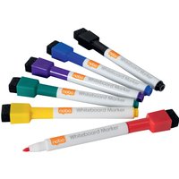 nobo Whiteboard-Marker, magnethaftend, Rundspitze, 6er Etui – Bild 2