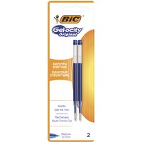 BIC Gelschreiber-Minen, Strichstärke: 0,35 mm, blau – Bild 2