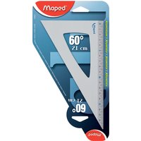 Maped Zeichendreieck 60 Grad, aus Aluminium – Bild 2