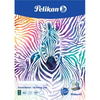 Pelikan Zeichenblock C2/10, DIN A2, 100 g/qm, 10 Blatt