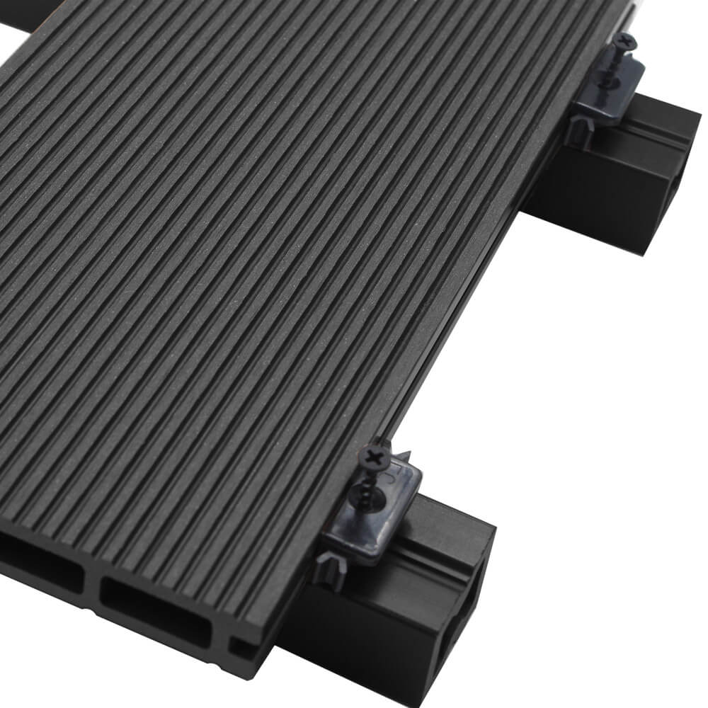 WPC Terrassendielen Komplettset (inkl. Unterkonstruktion) SAMANA - Anthrazit 50m – Bild 6