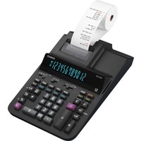 CASIO druckender Tischrechner DR-200R-BK, schwarz