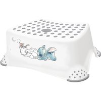 keeeper kids Tritthocker, tomek stitch, weiß