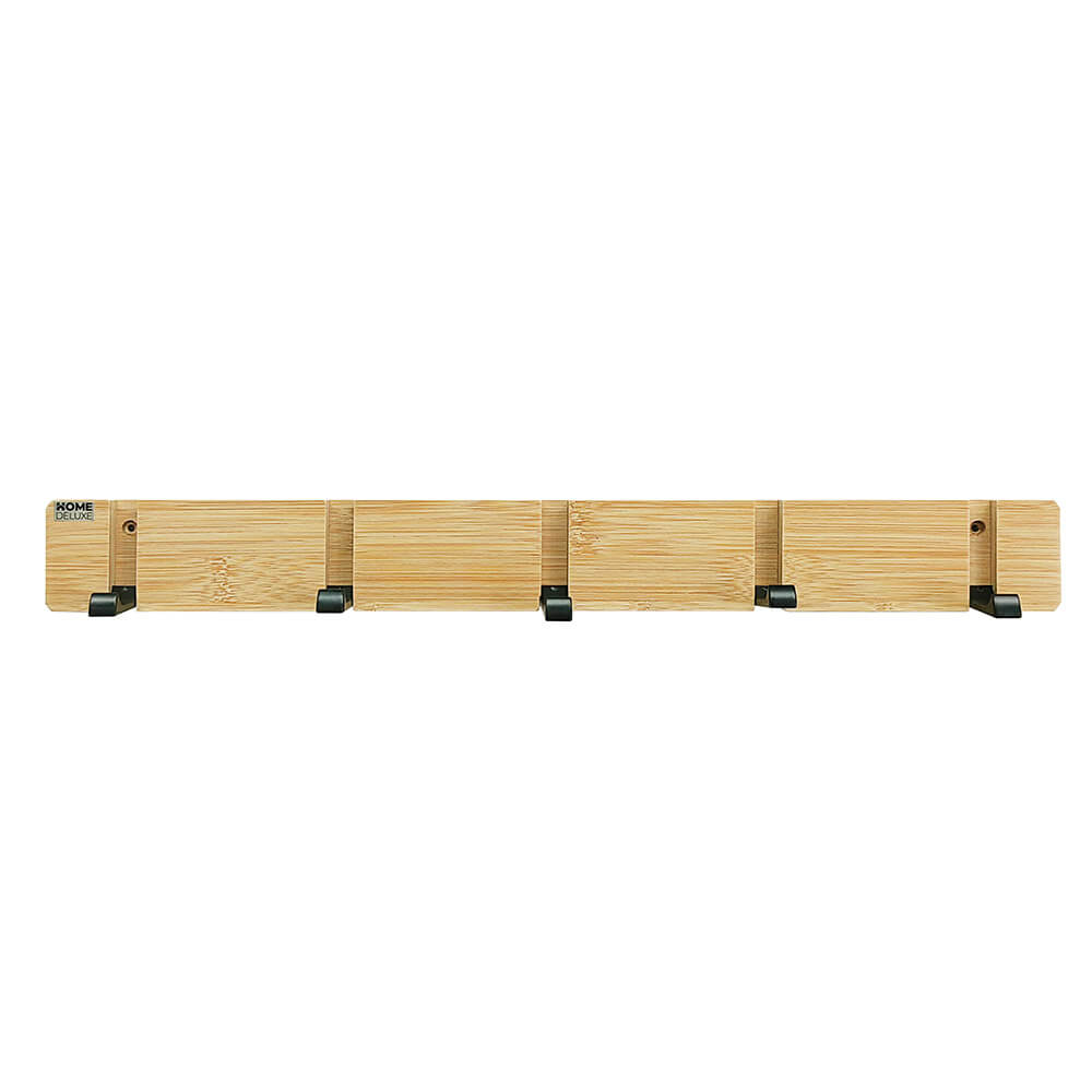 Home Deluxe 4058166273543 Garderobenleiste Bambus – Bild 5
