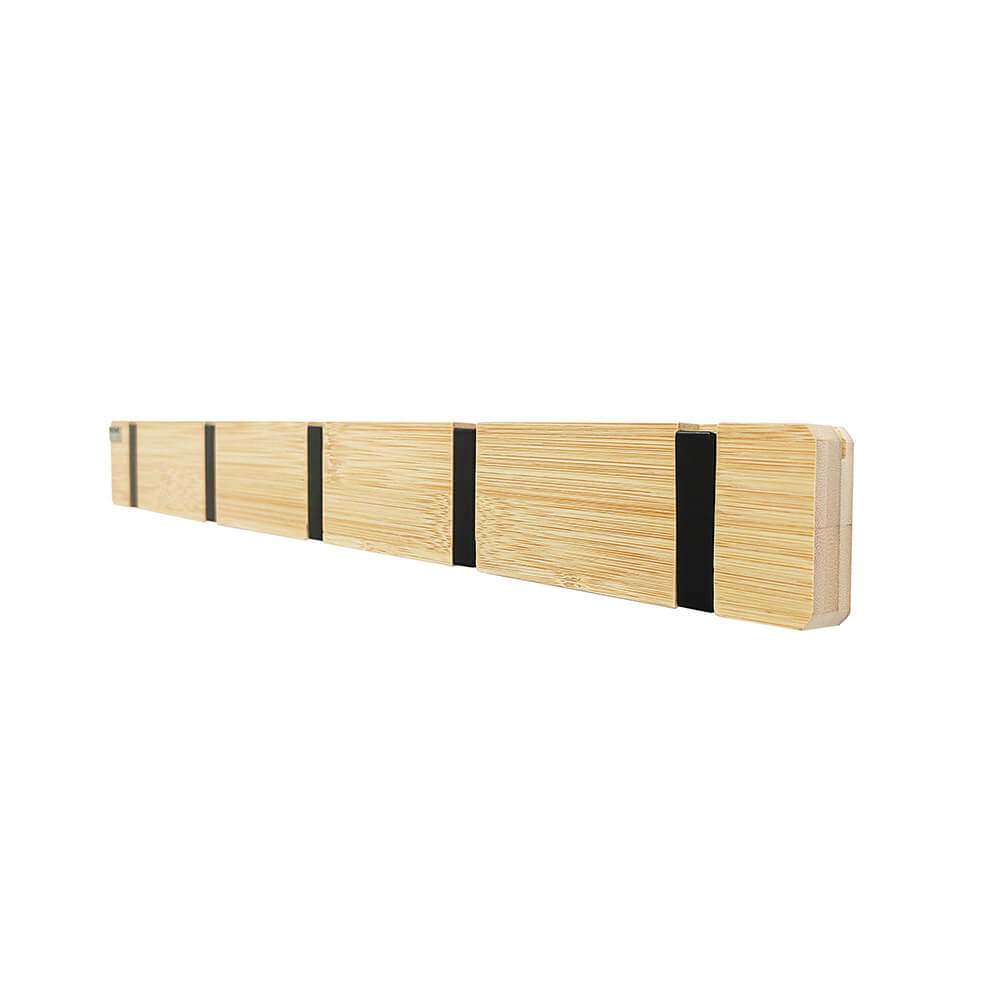 Home Deluxe 4058166273543 Garderobenleiste Bambus – Bild 6