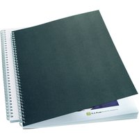 GBC Einbanddeckel LinenWeave, DIN A4, 250 g/qm, schwarz – Bild 2