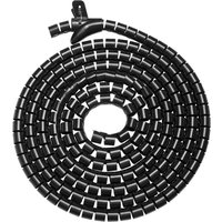 DIGITUS Flexibler Kabelspiralschlauch mit Einzugshilfe, 5 m