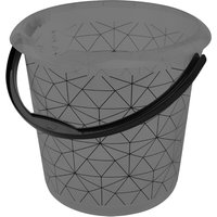 keeeper Deco-Putzeimer ilvie, polygon, rund, 10 Liter