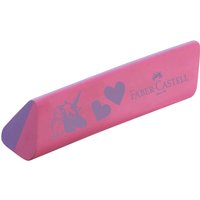 FABER-CASTELL Kunststoff-Radierer, Einhorn, pink/violett