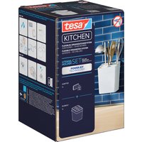 tesa KITCHEN Utensilienhalter, weiß