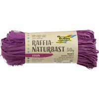 folia Raffia-Naturbast, 50 g, eosin – Bild 2