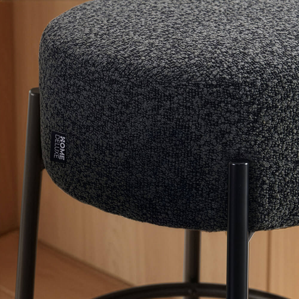 Home Deluxe 4058166435200 Barhocker Anthrazit – Bild 4