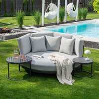 Home Deluxe 4058166302120 Daybed Grau