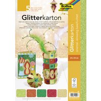 folia Glitterkarton, Oriental, 240 x 340 mm, 300 g/qm – Bild 2