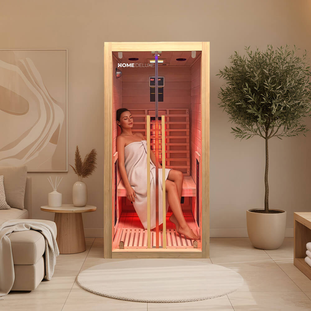 Infrarotkabine SONORA S - 90 x 90 cm für 1 Person – Bild 3