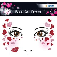 HERMA Face Art Sticker Gesichter, Love – Bild 2